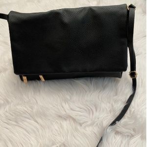 H&M Crossbody Bag with Chic Gold Zipper and Strong Adjustable  Handle